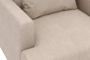 Menard Stor Fåtölj Tyg - Beige - Möbler - Stolar & fåtöljer - Fåtölj