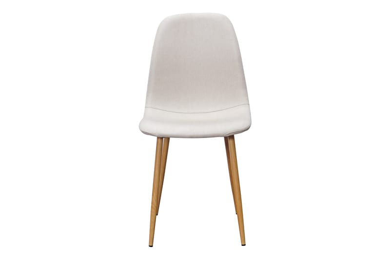 Nibe Matstol & Köksstol i Tyg med Metallben i Ekutseende - Beige - Möbler - Stolar & fåtöljer - Matstol & köksstol