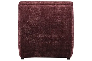 Observe Rektangulär Modern Fåtölj i Chenille - Bordeaux - Möbler - Stolar & fåtöljer - Fåtölj