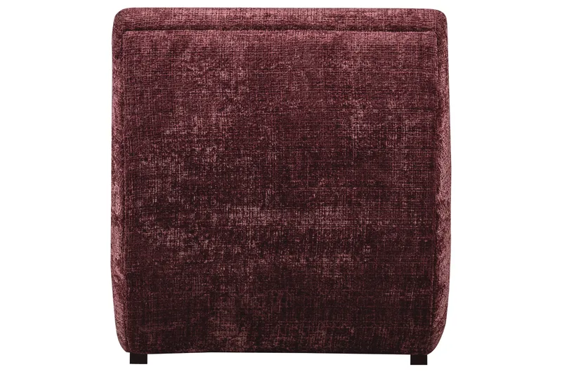 Observe Rektangulär Modern Fåtölj i Chenille - Bordeaux - Möbler - Stolar & fåtöljer - Fåtölj