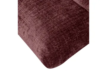 Observe Rektangulär Modern Fåtölj i Chenille - Bordeaux - Möbler - Stolar & fåtöljer - Fåtölj