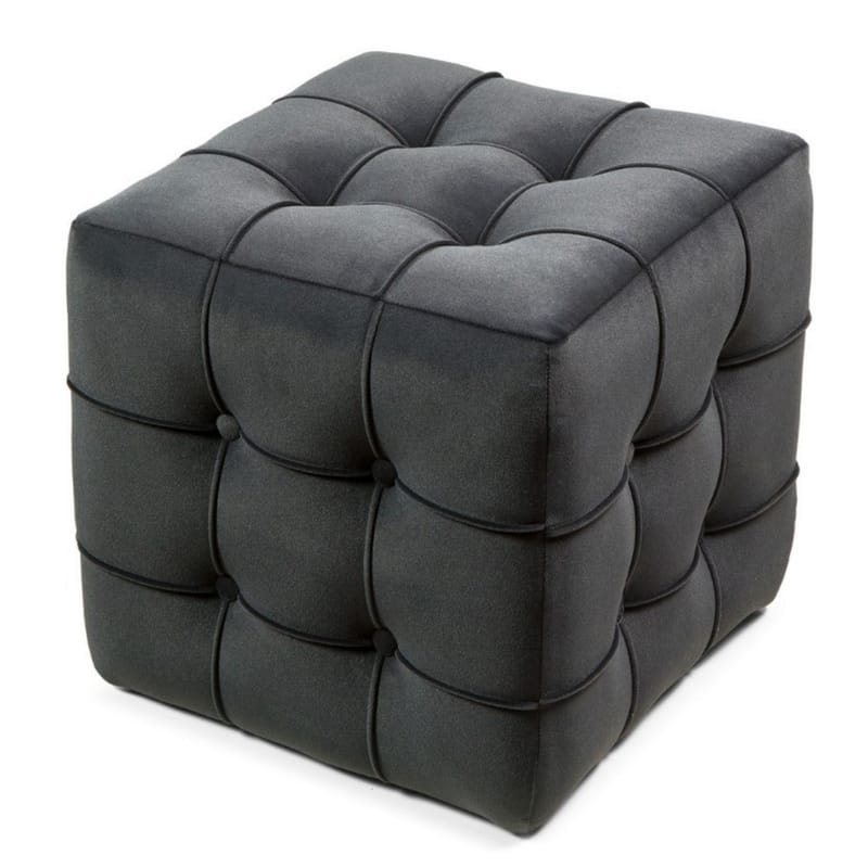 Ameias Sittpuff 42 cm - Grå - Möbler - Stolar & fåtöljer - Pall & puff - Sittpuff