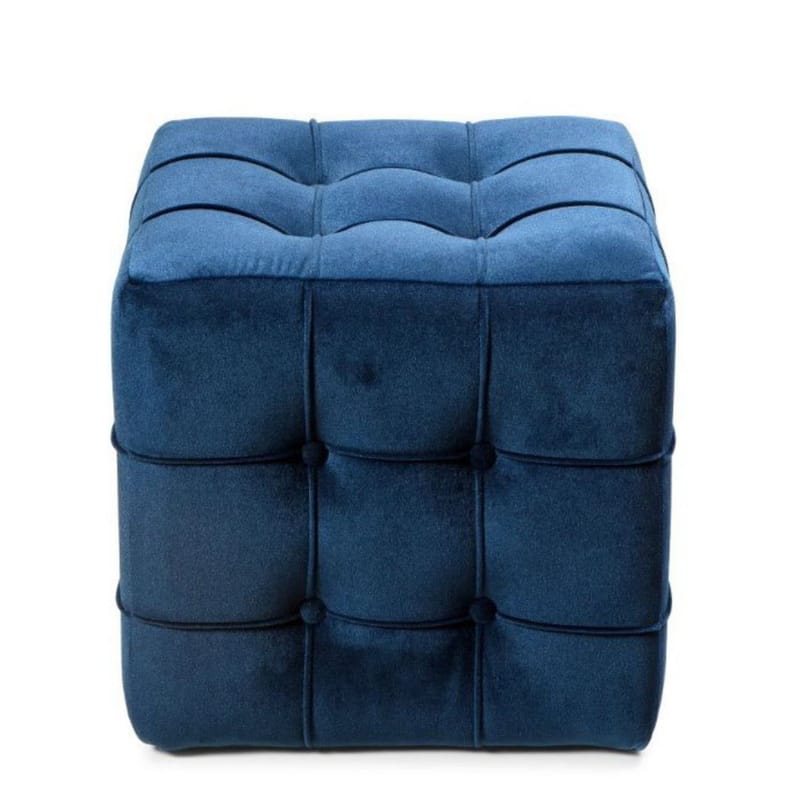 Ameias Sittpuff 42 cm - Marinblå - Möbler - Stolar & fåtöljer - Pall & puff - Sittpuff