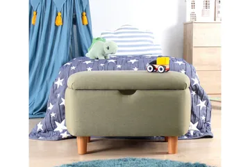 Anaro Sittpuff 61 cm Rektangulär - Grön - Möbler - Stolar & fåtöljer - Pall & puff - Sittpuff