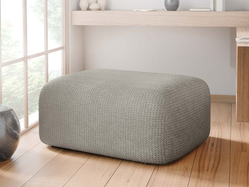 Barile Fotpall 70 cm - Brun - Möbler - Stolar & fåtöljer - Pall & puff - Fotpall