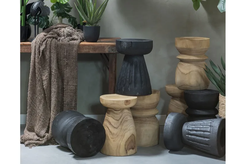 Bink Sittpall - Natur - Möbler - Stolar & fåtöljer - Pall & puff