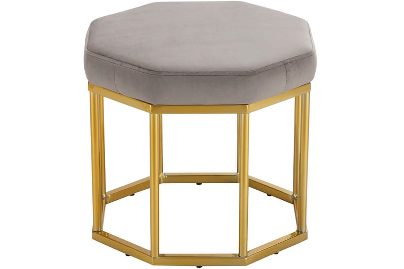 Charites Sittpall - Grå - Möbler - Stolar & fåtöljer - Pall & puff