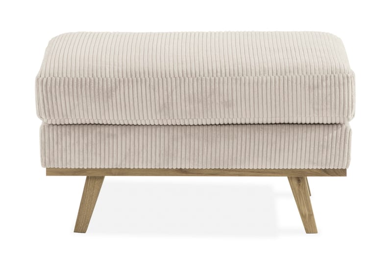 Copenhagen Fotpall Manchester - Beige - Möbler - Stolar & fåtöljer - Pall & puff - Fotpall