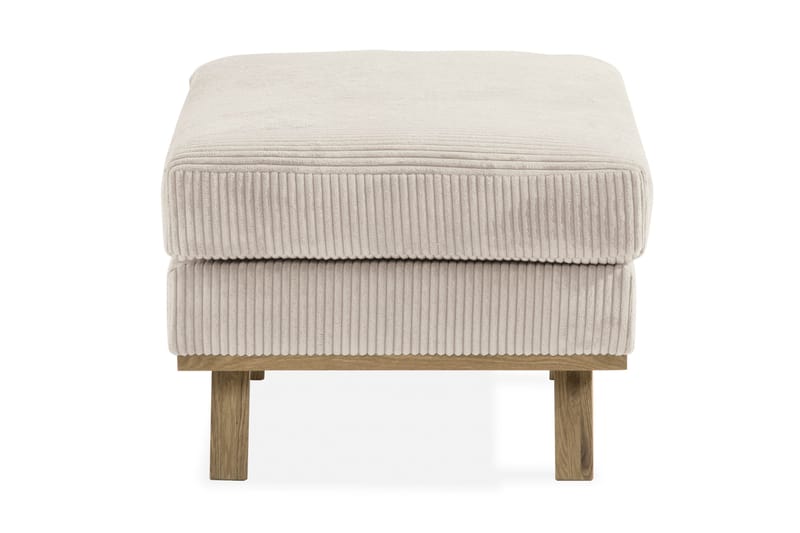 Copenhagen Fotpall Manchester - Beige - Möbler - Stolar & fåtöljer - Pall & puff - Fotpall