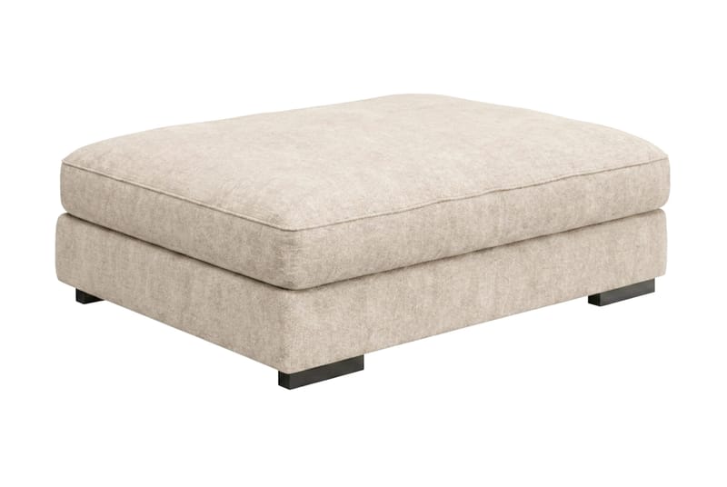 Dubai Fotpall i Tyg, Beige