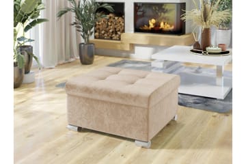 Dynir Fotpall 70 cm - Beige - Möbler - Stolar & fåtöljer - Pall & puff - Fotpall