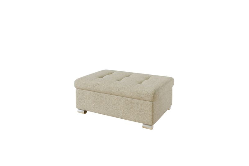 Dynir Fotpall 70 cm - Beige - Möbler - Stolar & fåtöljer - Pall & puff - Fotpall