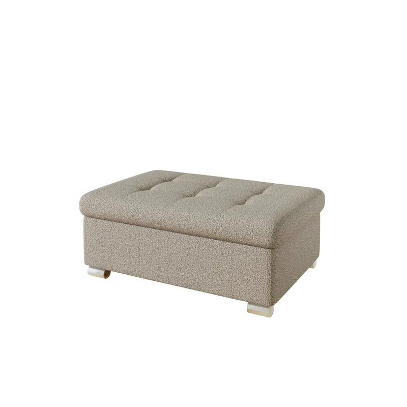 Dynir Fotpall 96 cm, Beige
