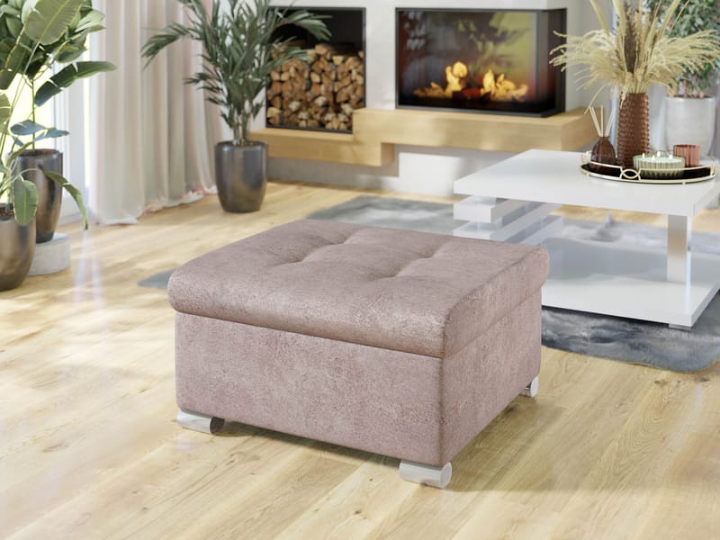 Dynir Fotpall 96 cm - Rosa - Möbler - Stolar & fåtöljer - Pall & puff - Fotpall