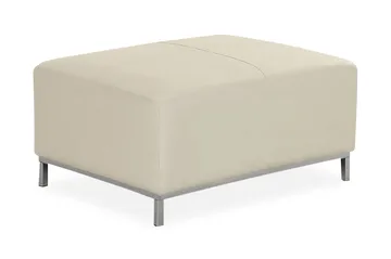 Dugard Fotpall - Beige/Läder - Möbler - Stolar & fåtöljer - Pall & puff - Fotpall