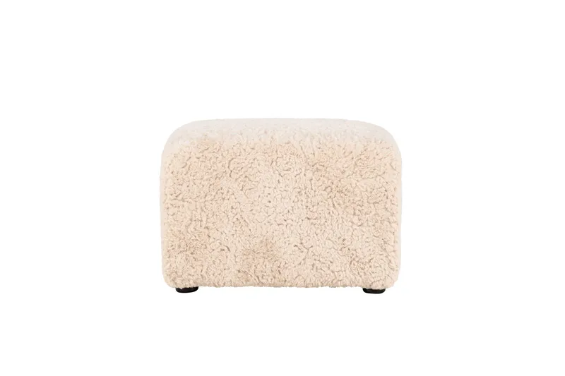 Frankie Fotpall - Beige - Möbler - Stolar & fåtöljer - Pall & puff - Fotpall
