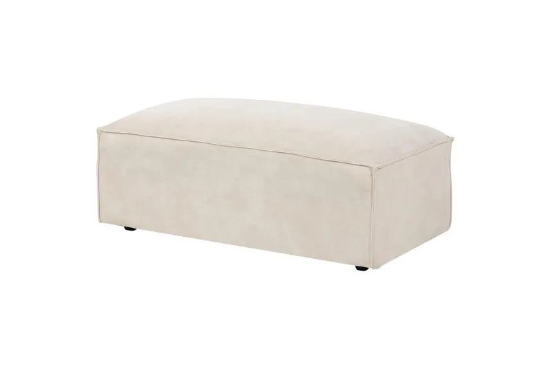 Fotpall Hellnar Beige, Beige