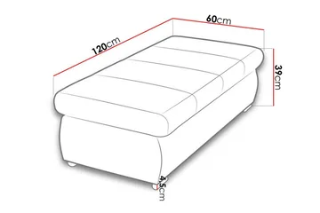 Kintore Fotpall 60 cm - Möbler - Stolar & fåtöljer - Pall & puff - Fotpall