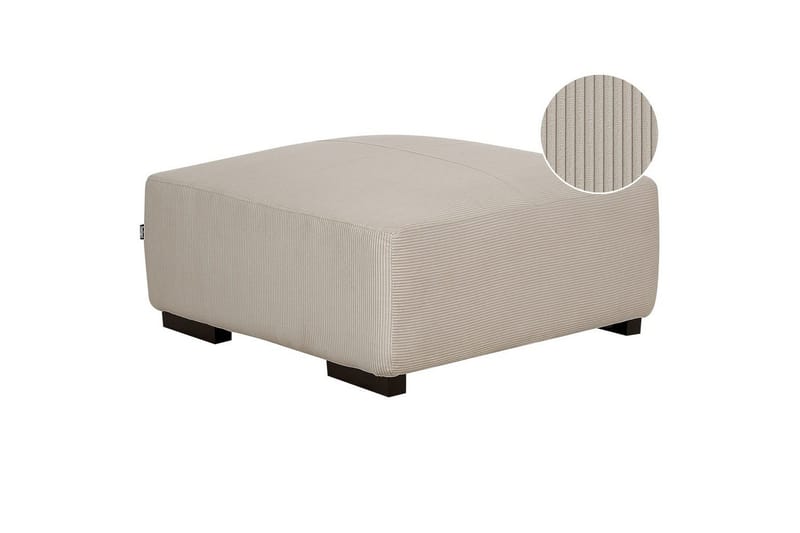 Fotpall Lungo Beige - Beige - Möbler - Stolar & fåtöljer - Pall & puff - Fotpall