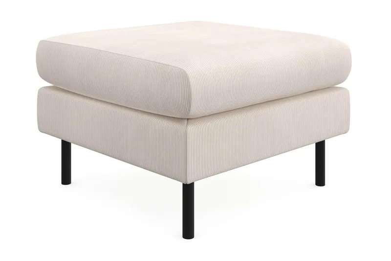 Menard Compact Fotpall 68 cm - Beige - Möbler - Stolar & fåtöljer - Pall & puff - Fotpall
