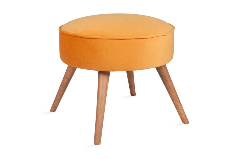 Stefanescu Fotpall - Orange - Möbler - Stolar & fåtöljer - Pall & puff - Fotpall