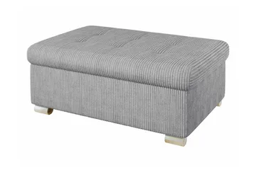 Trefor Fotpall 70 cm - Grå - Möbler - Stolar & fåtöljer - Pall & puff - Fotpall