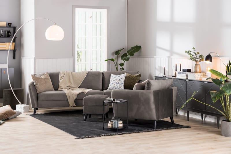 Trend Fotpall - Brun - Möbler - Stolar & fåtöljer - Pall & puff - Fotpall