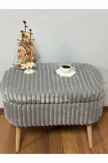 Heba Sittpuff med förvaring 60 cm - Möbler - Stolar & fåtöljer - Pall & puff - Sittpuff - Sittpuff med förvaring