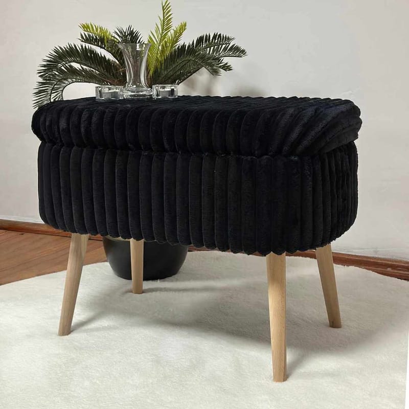 Heba Sittpuff med förvaring 60 cm - Möbler - Stolar & fåtöljer - Pall & puff - Sittpuff - Sittpuff med förvaring