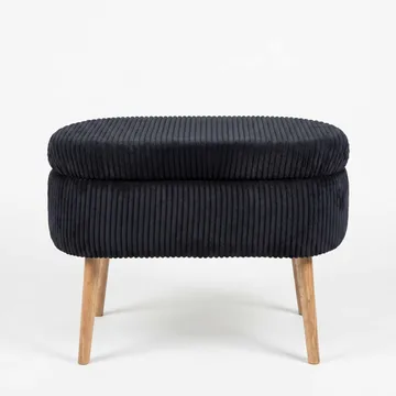 Heba Sittpuff med förvaring 60 cm - Möbler - Stolar & fåtöljer - Pall & puff - Sittpuff - Sittpuff med förvaring