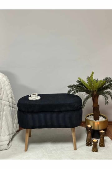 Heba Sittpuff med förvaring 60 cm - Möbler - Stolar & fåtöljer - Pall & puff - Sittpuff - Sittpuff med förvaring