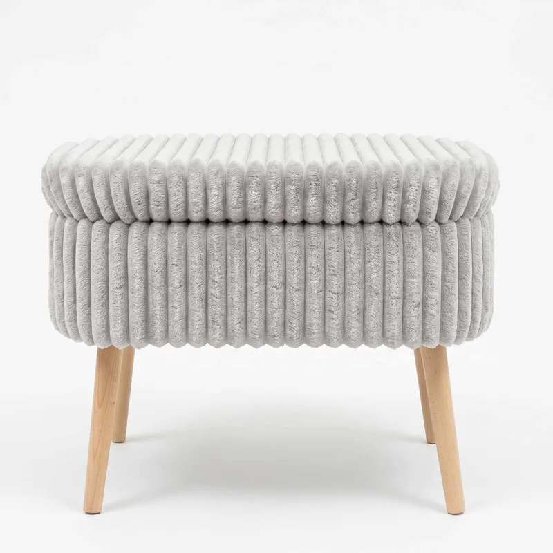Heba Sittpuff med förvaring 60 cm - Möbler - Stolar & fåtöljer - Pall & puff - Sittpuff - Sittpuff med förvaring