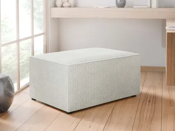 Hobson Fotpall 60 cm - Blå - Möbler - Stolar & fåtöljer - Pall & puff - Fotpall