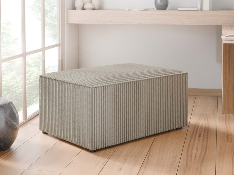 Hobson Fotpall 60 cm - Blå - Möbler - Stolar & fåtöljer - Pall & puff - Fotpall