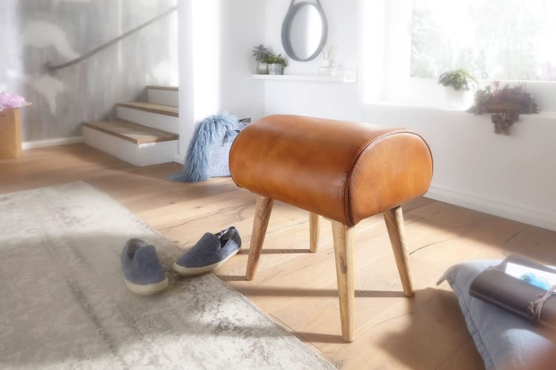 Hyzy Sittpall - Brun - Möbler - Stolar & fåtöljer - Pall & puff - Fotpall