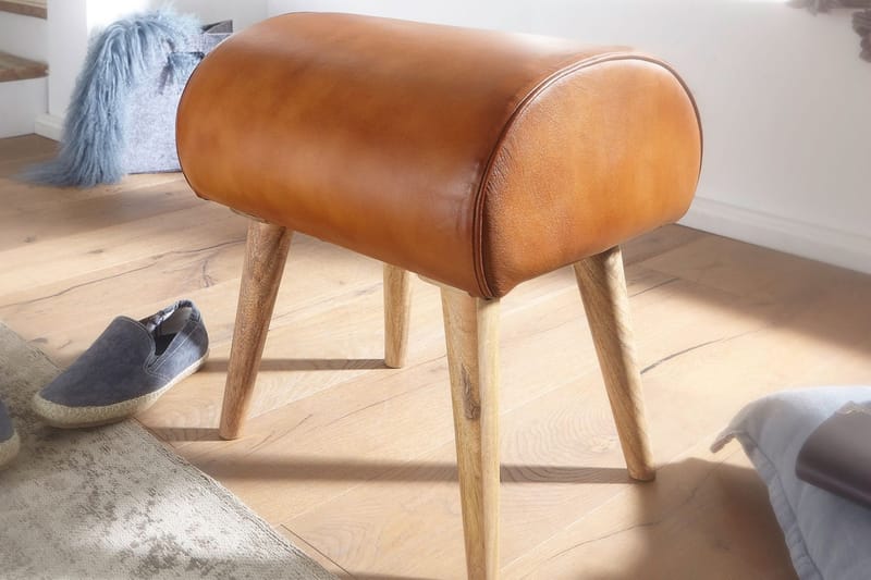 Hyzy Sittpall - Brun - Möbler - Stolar & fåtöljer - Pall & puff - Fotpall