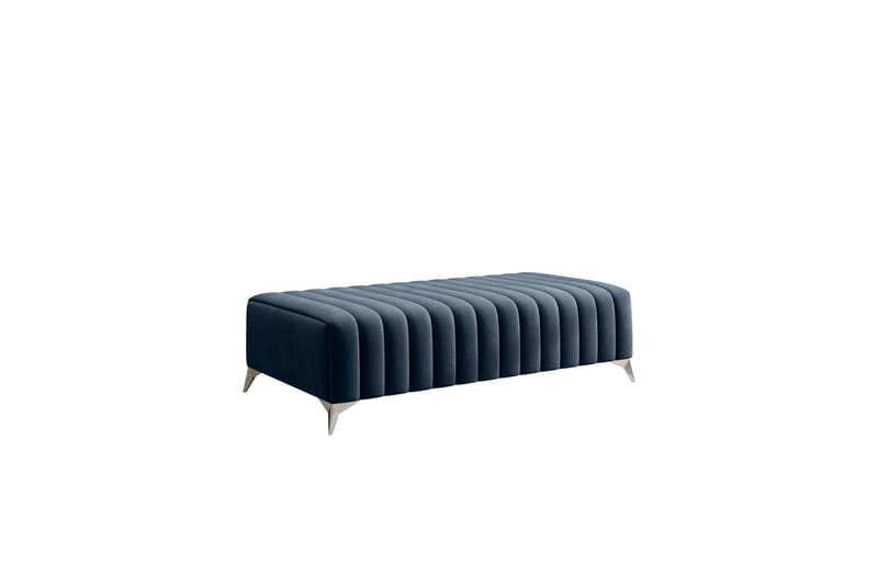 Laurece Fotpall 132 cm, Blå