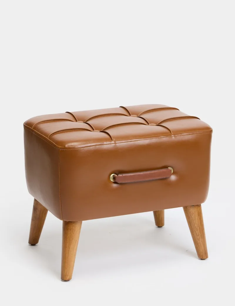 Lenira Sittpuff 43 cm - Möbler - Stolar & fåtöljer - Pall & puff - Sittpuff