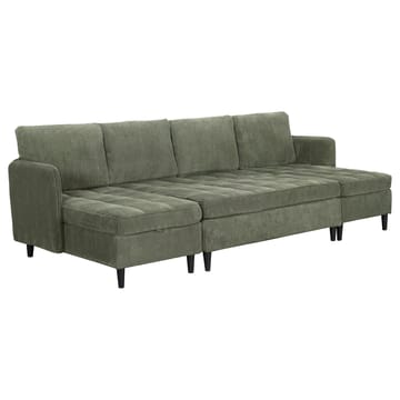 Lindhus Fotpall 120 cm i manchester - grön - Möbler - Stolar & fåtöljer - Pall & puff - Sittpuff
