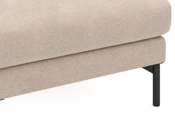 Menard Tyg Fotpall 87 cm Bred - Beige - Möbler - Stolar & fåtöljer - Pall & puff - Fotpall