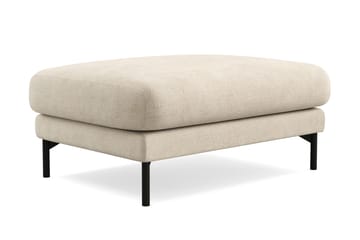 Menard Premium Fotpall i Chenille - Beige - Möbler - Stolar & fåtöljer - Pall & puff - Fotpall