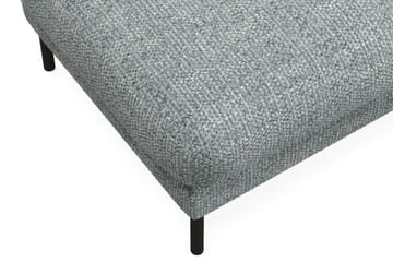 Menard Premium Fotpall i Chenille - Grå/Blå - Möbler - Stolar & fåtöljer - Pall & puff - Fotpall
