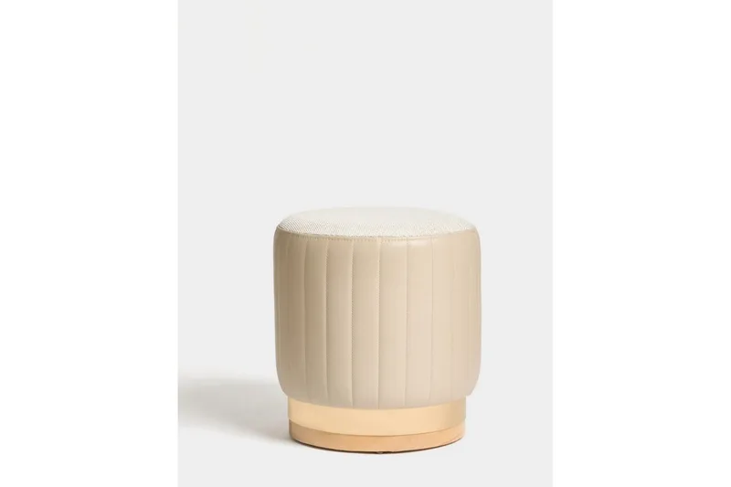 Neylor Fotpall 40 cm, Beige