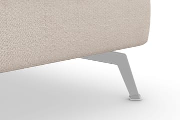 Ocean Lyx Fotpall - Beige/Krom - Möbler - Stolar & fåtöljer - Pall & puff - Fotpall