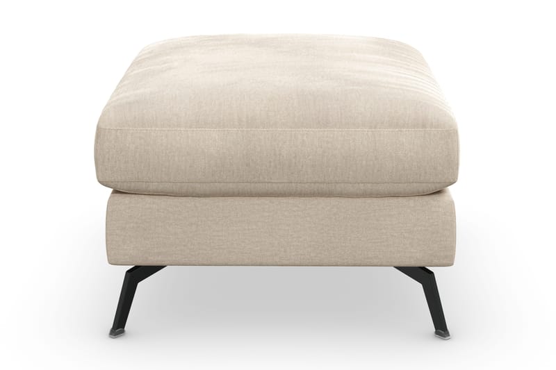 Ocean Lyx Fotpall - Beige/Sammet - Möbler - Stolar & fåtöljer - Pall & puff - Fotpall
