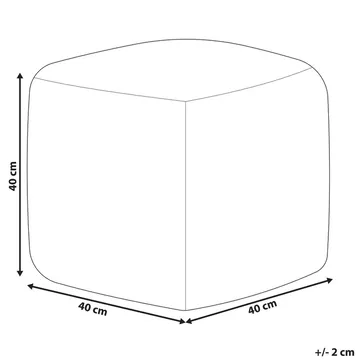 Puff Bhilwara - Möbler - Stolar & fåtöljer - Pall & puff - Sittpuff