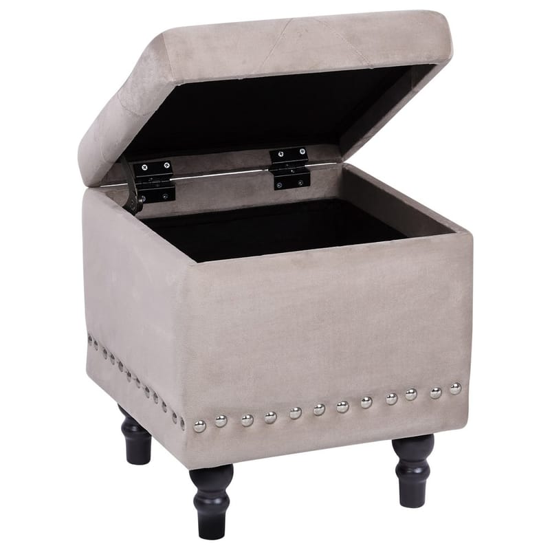 Puff Loretto - Beige - Möbler - Stolar & fåtöljer - Pall & puff - Sittpuff