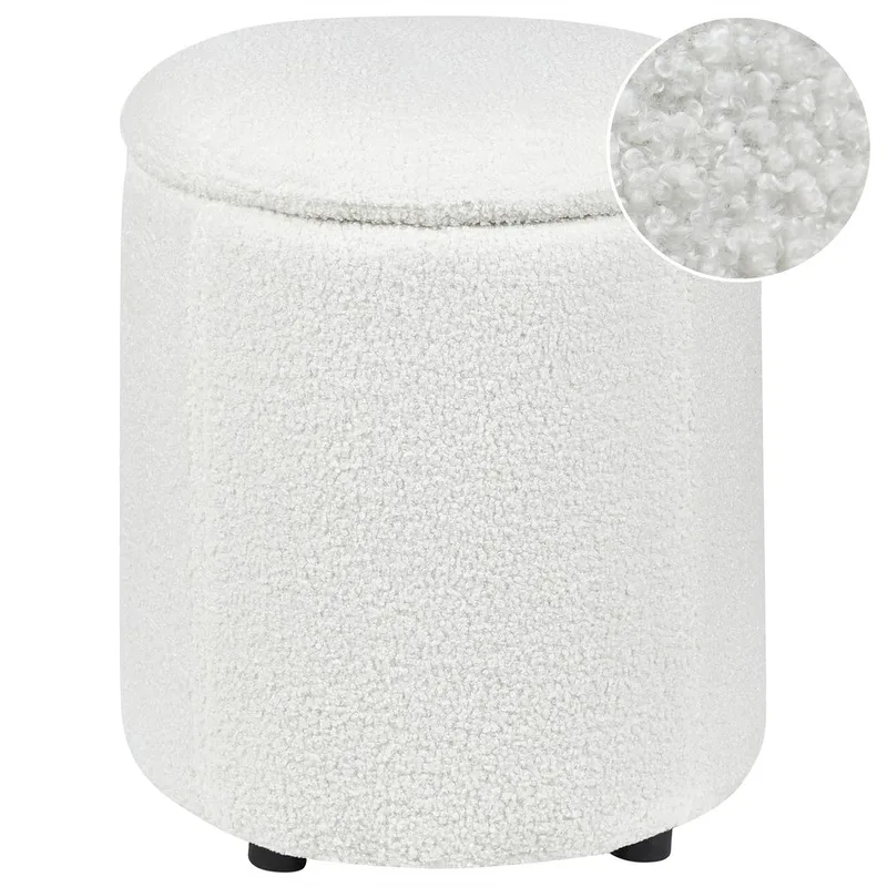 Puff Maryland - Vit - Möbler - Stolar & fåtöljer - Pall & puff - Sittpuff