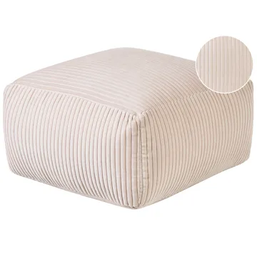 Puff Mukki - Beige - Möbler - Stolar & fåtöljer - Pall & puff - Sittpuff