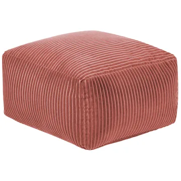 Puff Mukki - Ljusröd - Möbler - Stolar & fåtöljer - Pall & puff - Sittpuff
